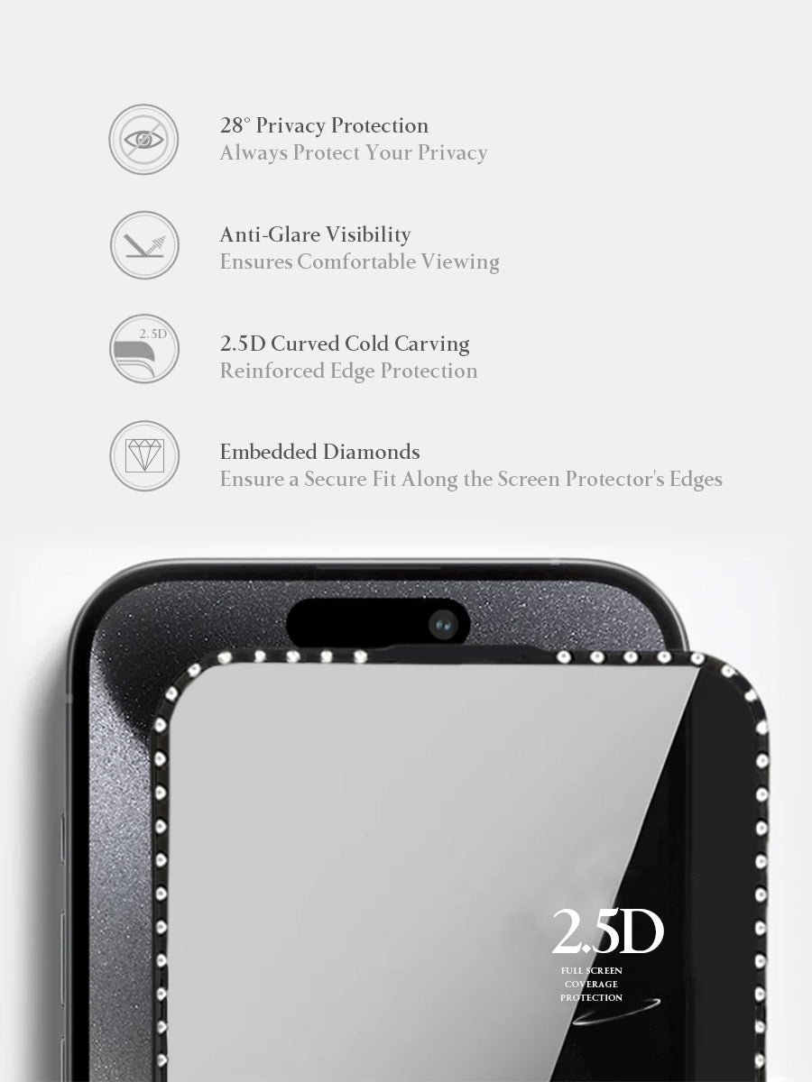 HD Gem Screen Privacy Protector