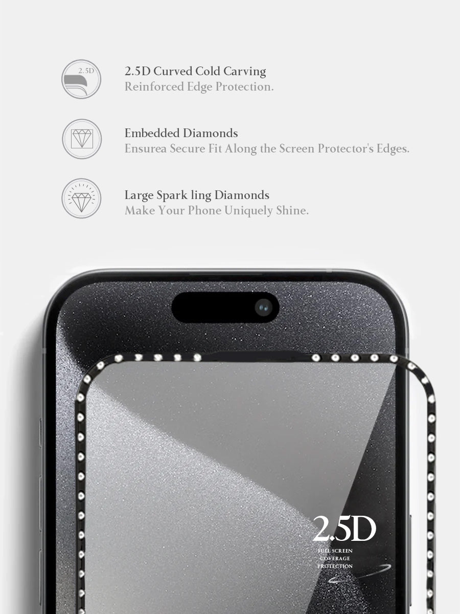 HD Gem Screen Tempered Protector